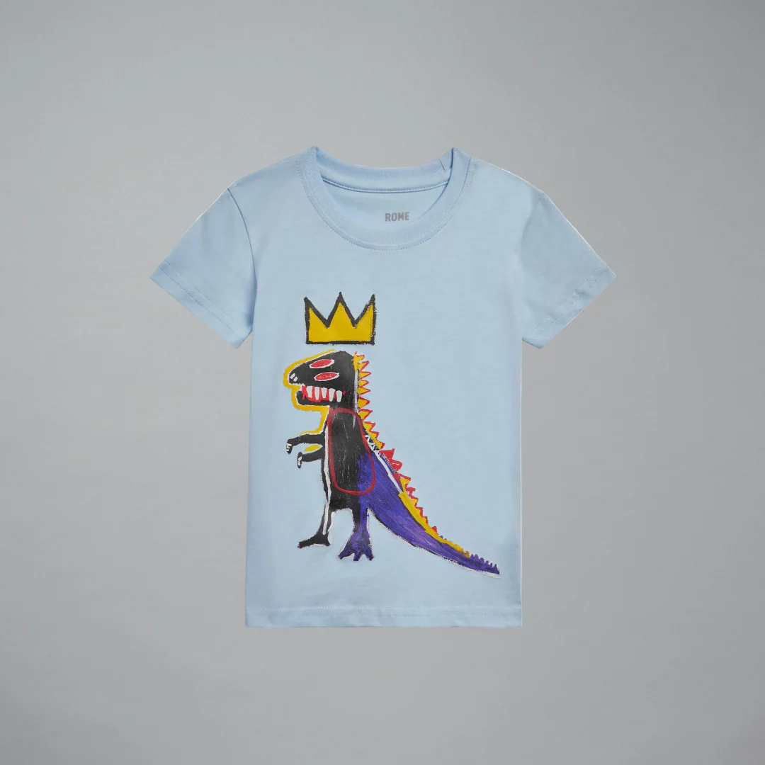 Basquiat "Pez Dispenser" Blue Kids T-shirt