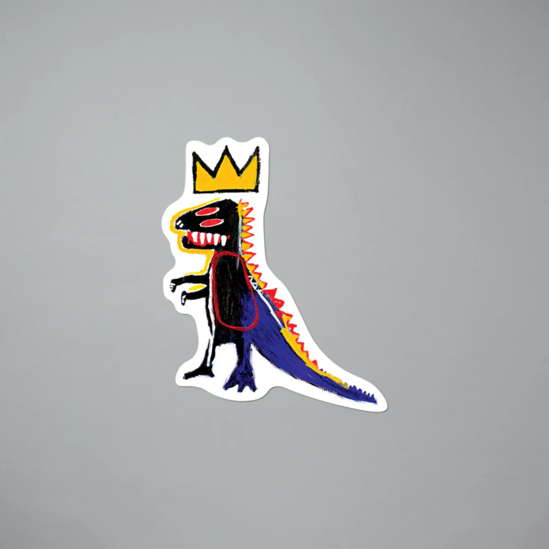 Basquiat Pez Dispenser Sticker