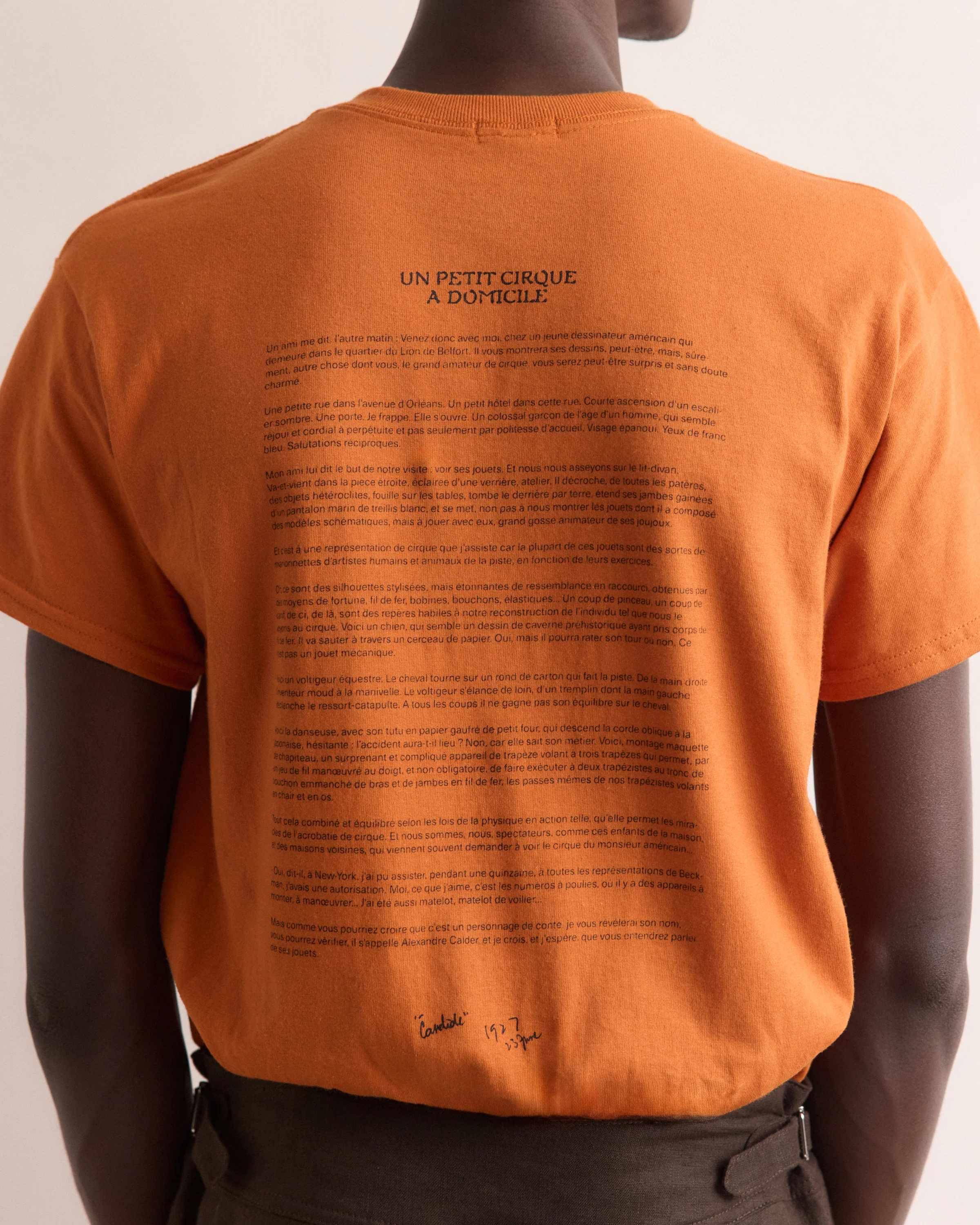 Calder Carte d'Identite Tee - Image 4