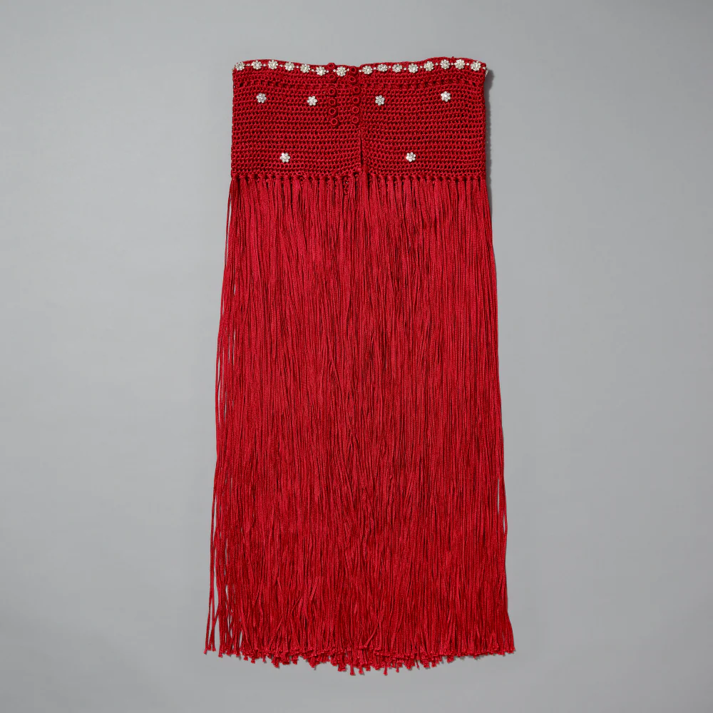 Calder Fanni Fringe Skirt - Image 3
