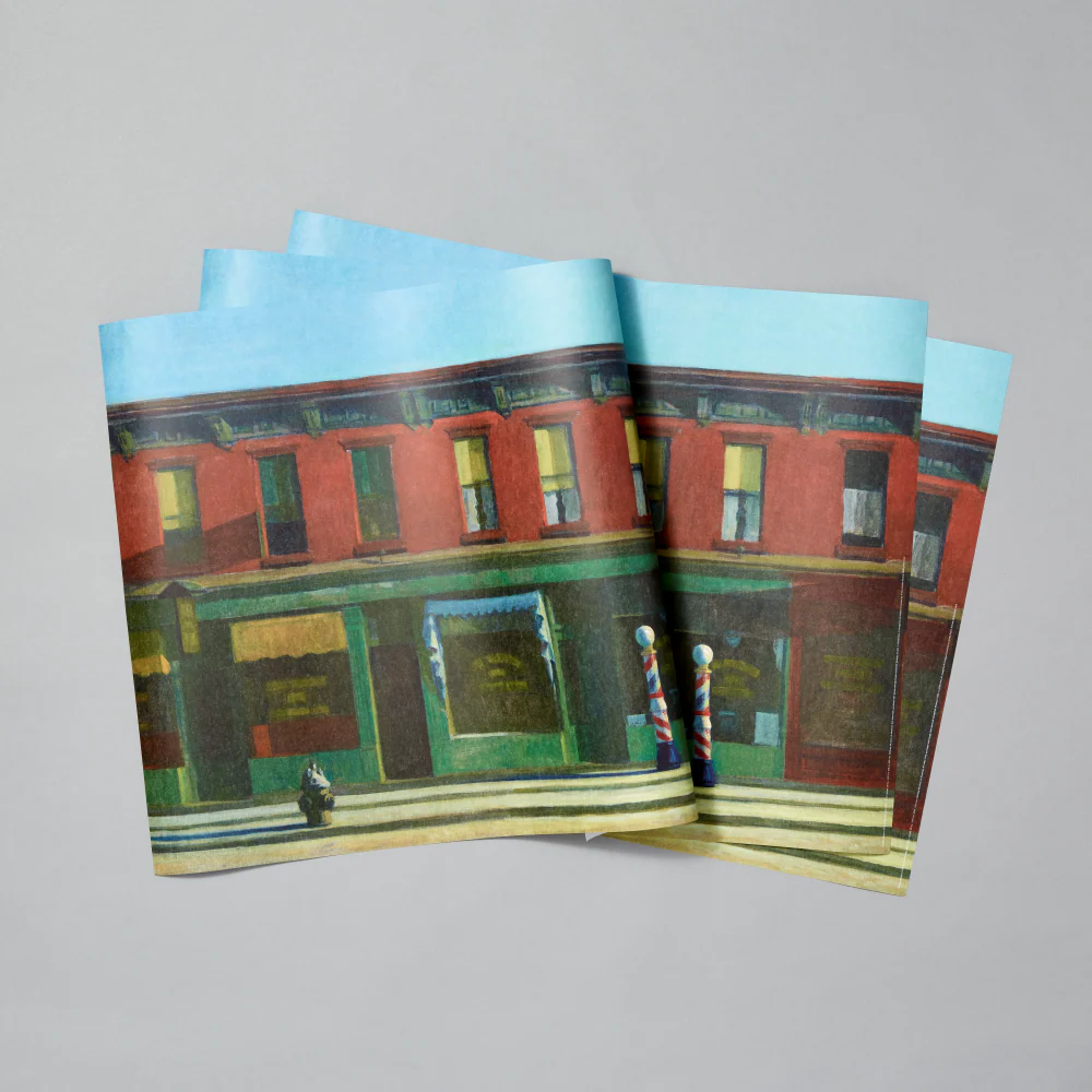 Edward Hopper "Early Sunday Morning" Wrapping Paper - Image 2