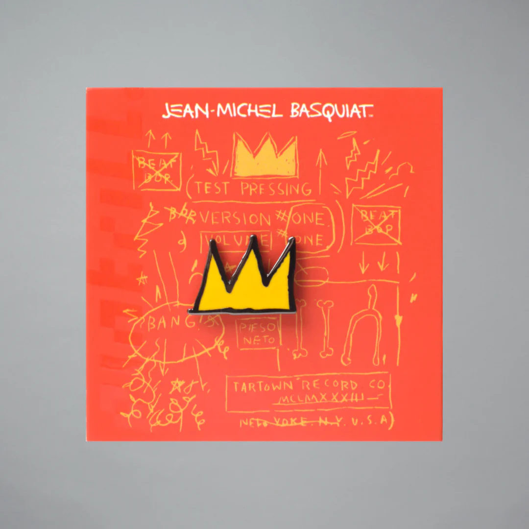 Jean-Michel Basquiat Crown Pin - Image 2