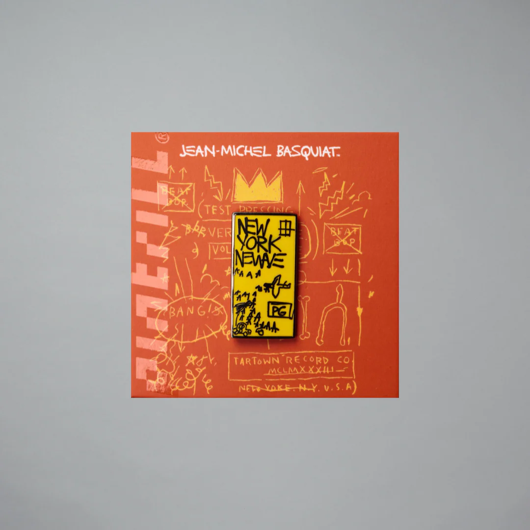 Jean-Michel Basquiat New York/New Wave Pin - Image 2