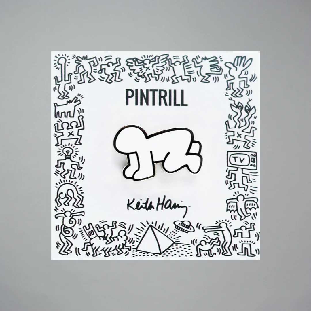 Keith Haring Radiant Baby Pin - Image 2