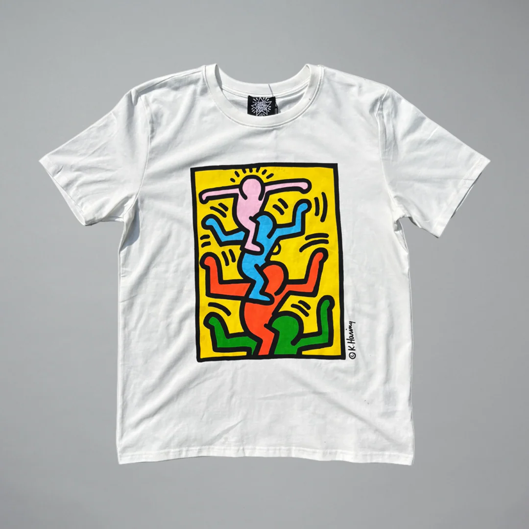 Keith Haring Shoulder Stack T-shirt