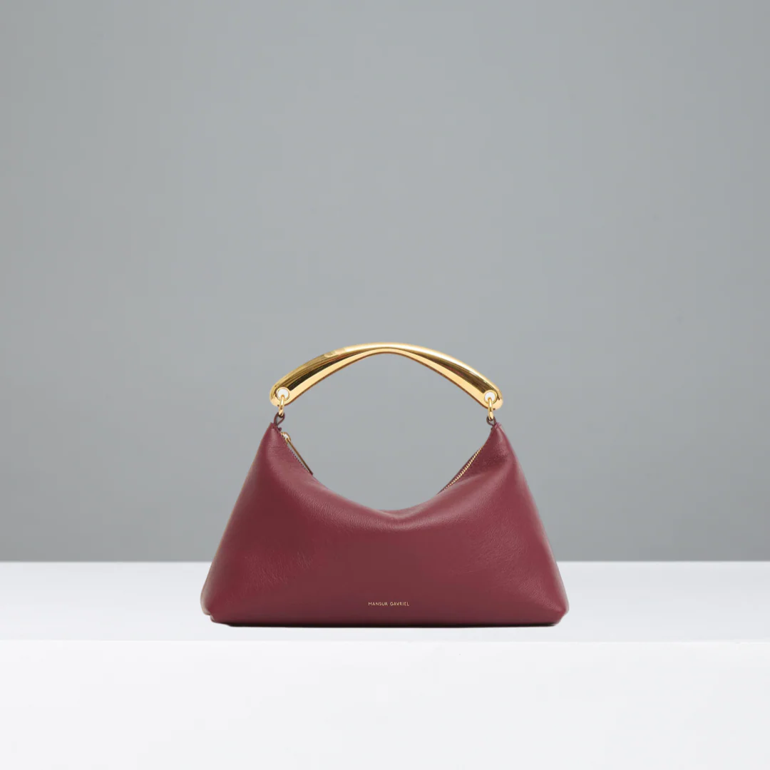 Mansur Gavriel Metal Handle Rhea Bag - Image 3