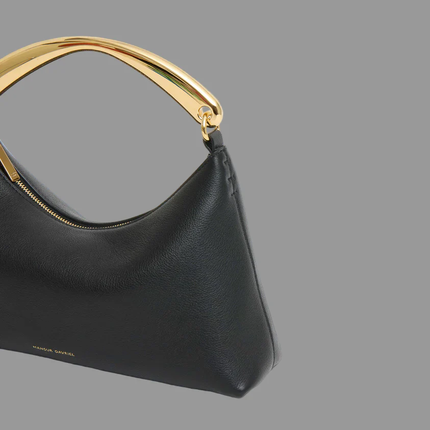 Mansur Gavriel Metal Handle Rhea Bag - Image 4