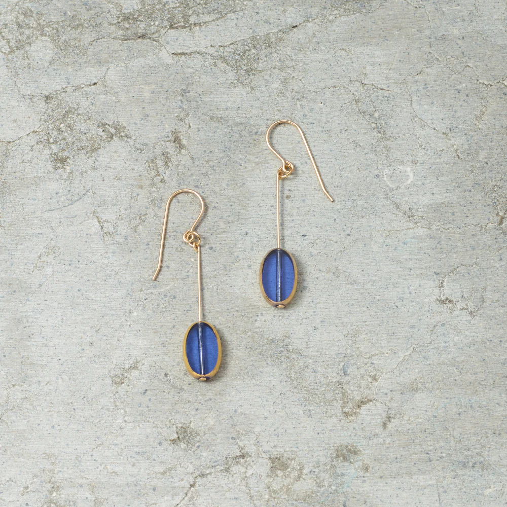 Ocean Oval Earrings - Image 2