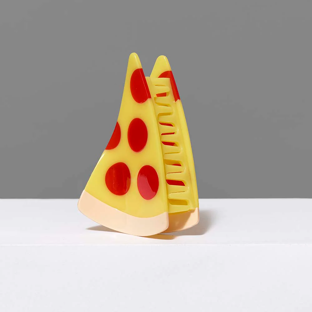 Pizza Hair Claw Clip