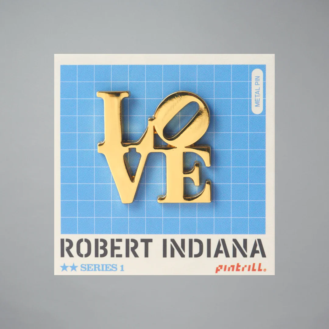 Robert Indiana Love Pin - Image 2