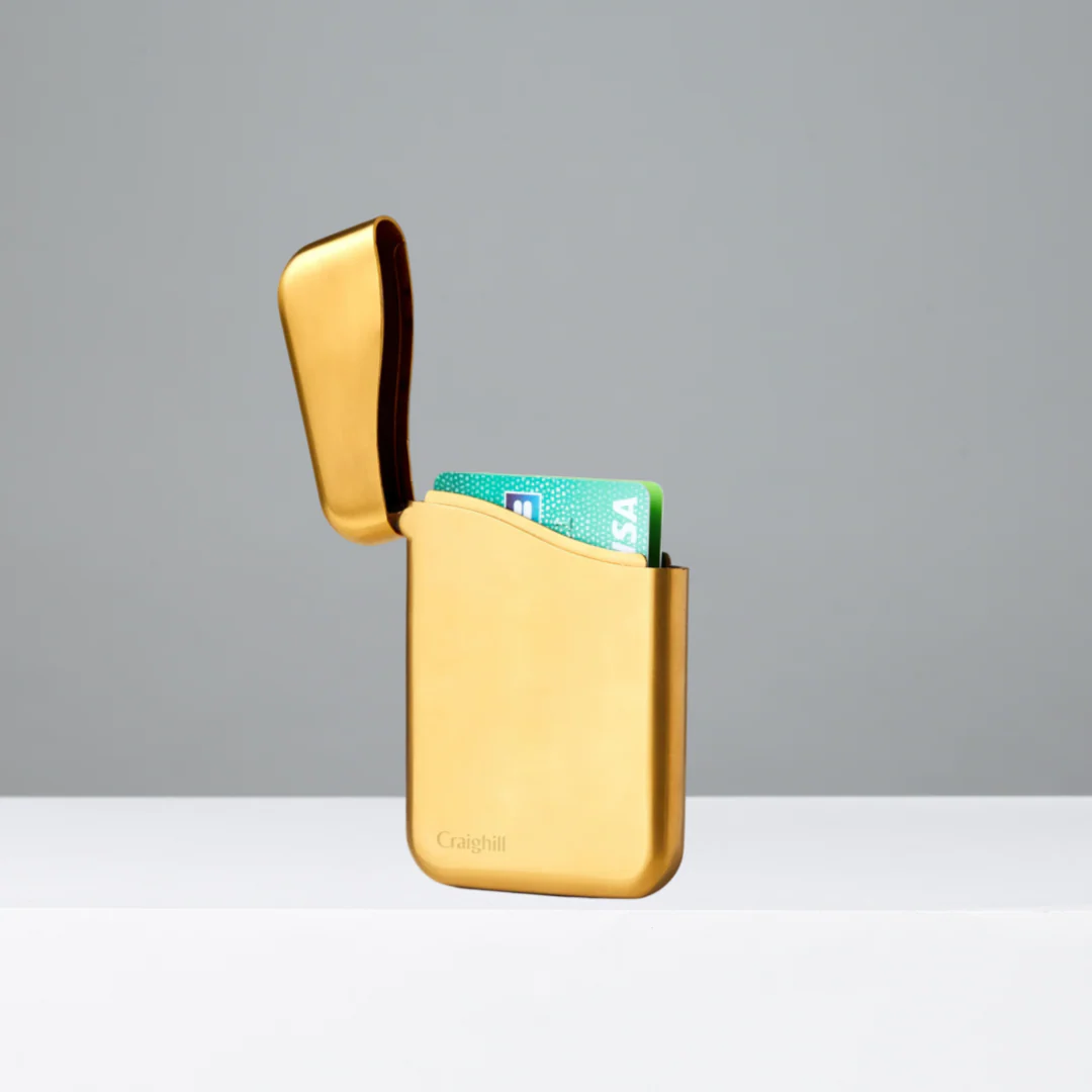 Vapor Brass Summit Card Case - Image 2
