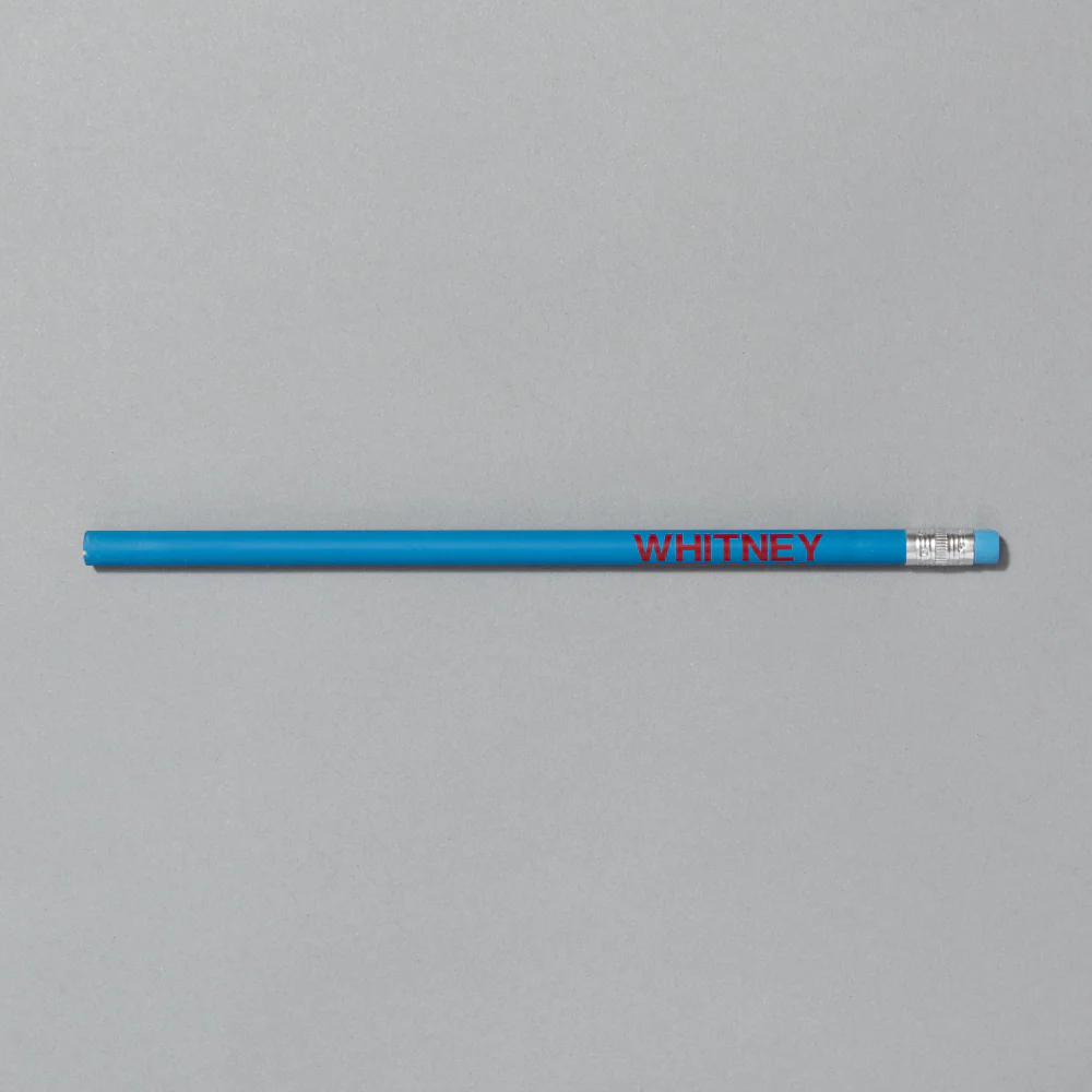 Whitney Biennial Blue Pencil