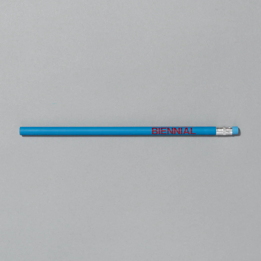 Whitney Biennial Blue Pencil - Image 2