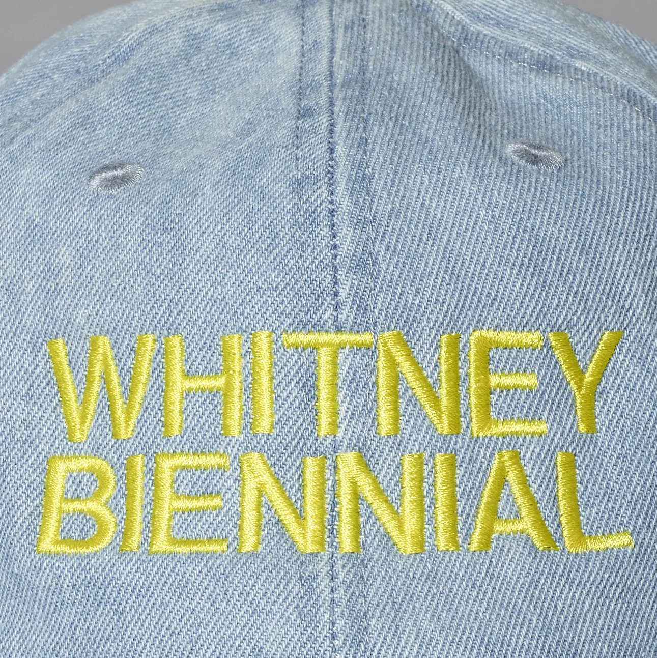 Whitney Biennial Denim Cap - Image 2